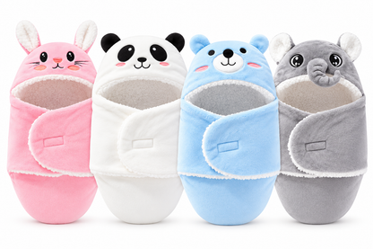 Saco de Dormir para Bebé con Capucha de Animalitos