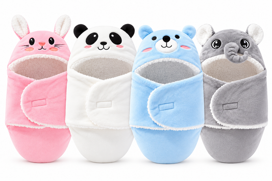 Saco de Dormir para Bebé con Capucha de Animalitos